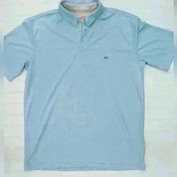 Quiksilver Other - Quicksilver Light Blue Waterman Collection Polo